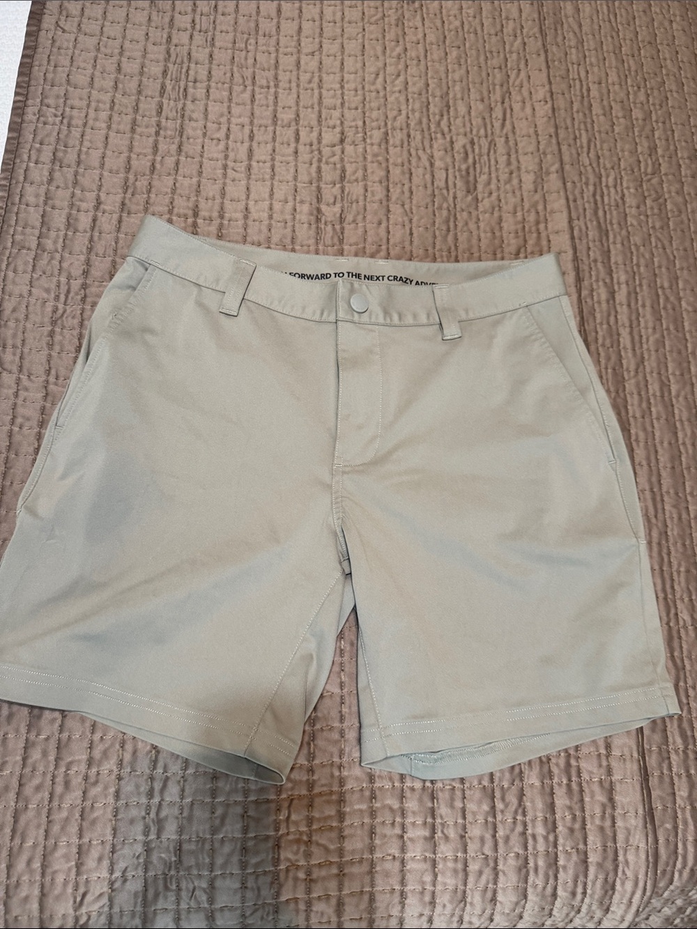 RHONE Men's khaki Shorts size 30